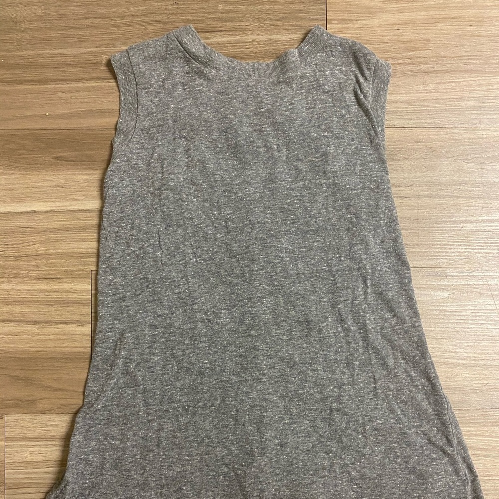 Grey Muscle Tee